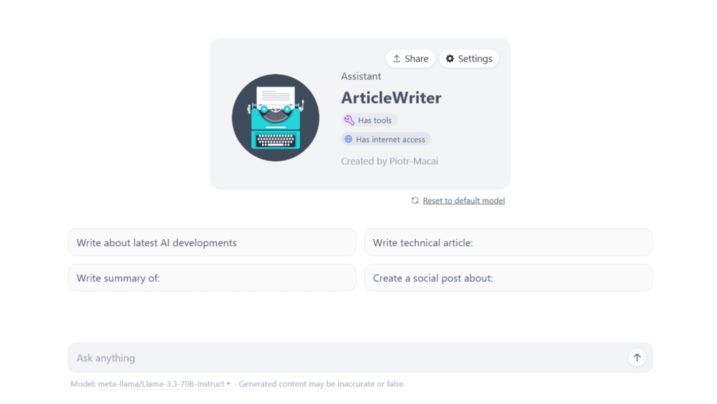 AI Article Creator