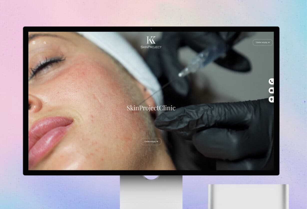 Skin Project Clinic Website